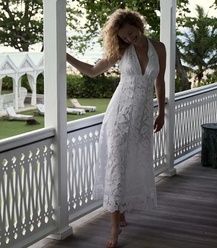 Shop MARIZA DRESS Salt DEN Dresses