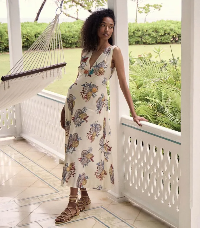 Shop TATIANA DRESS Mer Botanique DEN Dresses