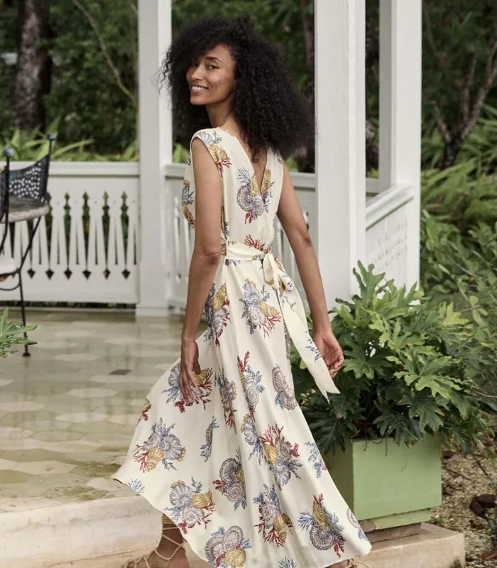 Shop TATIANA DRESS Mer Botanique DEN Dresses