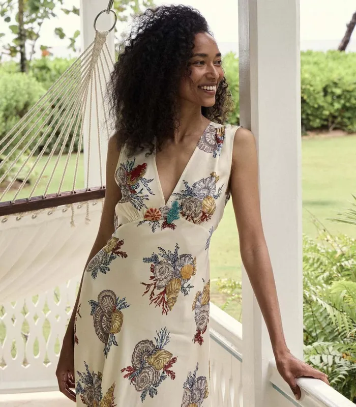 Shop TATIANA DRESS Mer Botanique DEN Dresses