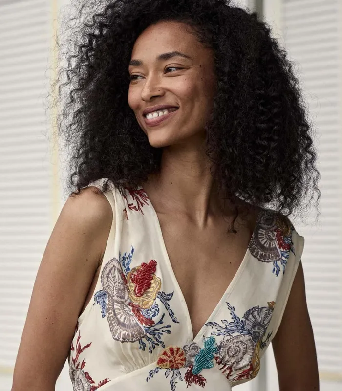 Shop TATIANA DRESS Mer Botanique DEN Dresses