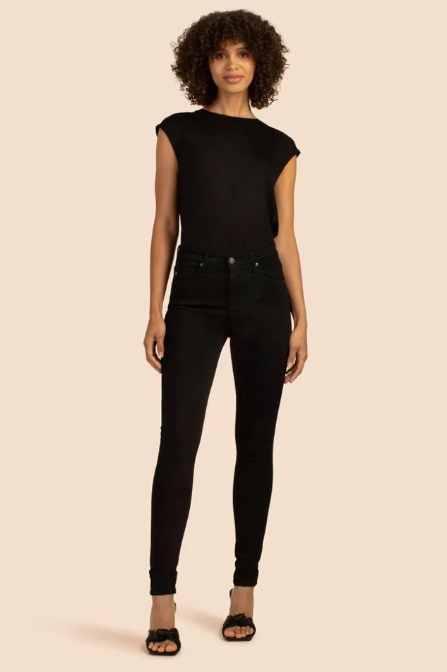 SHOP Trina Turk ALL BOTTOMS AG BLACK FARRAH SKINNY JEAN