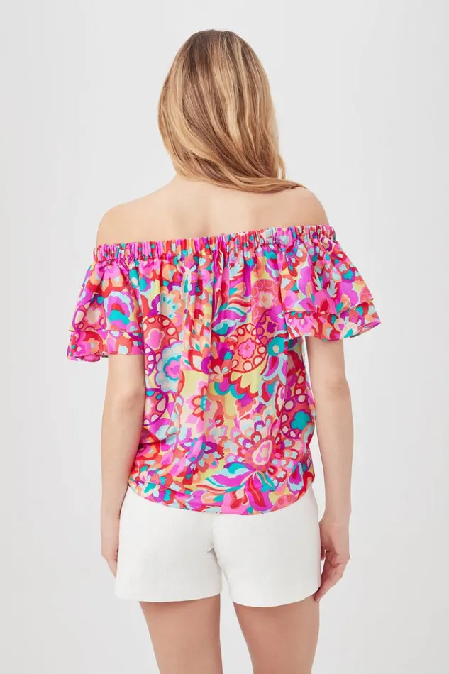 SHOP Trina Turk ALL TOPS SILIA TOP