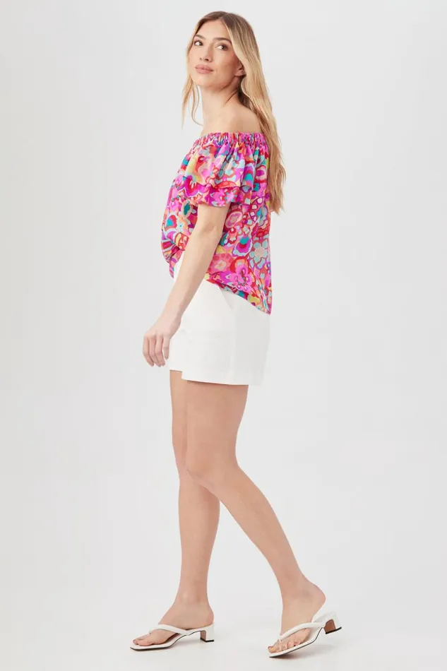 SHOP Trina Turk ALL TOPS SILIA TOP