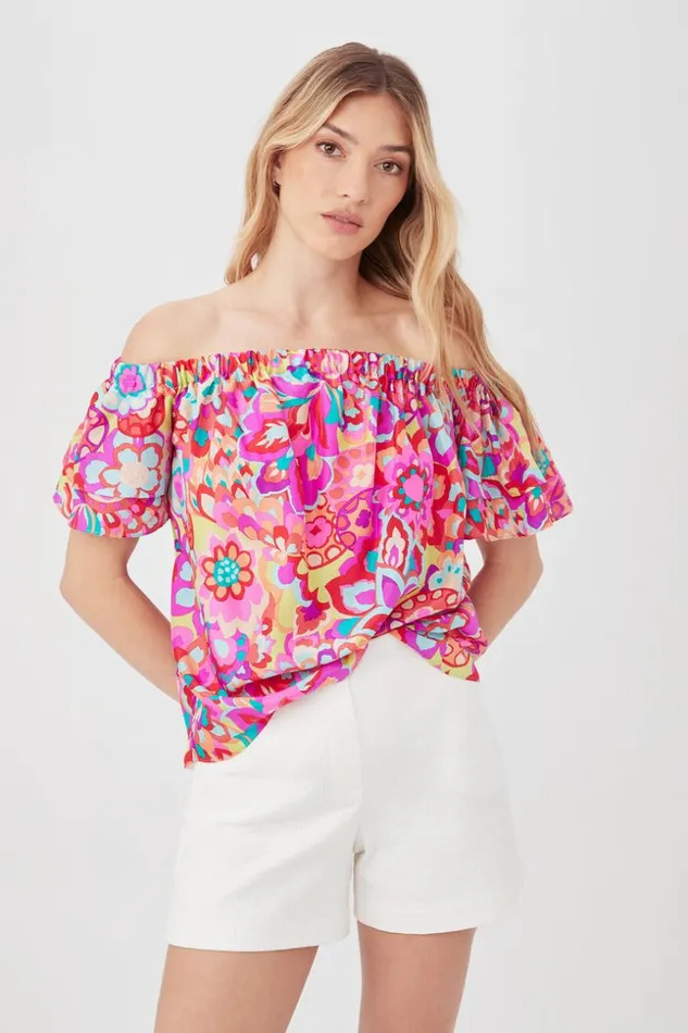 SHOP Trina Turk ALL TOPS SILIA TOP
