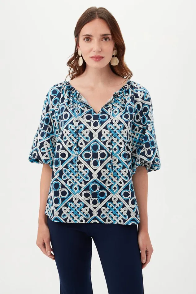 SHOP Trina Turk ALL TOPS VISTA LAS PALMAS TOP