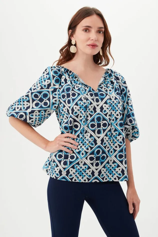 SHOP Trina Turk ALL TOPS VISTA LAS PALMAS TOP