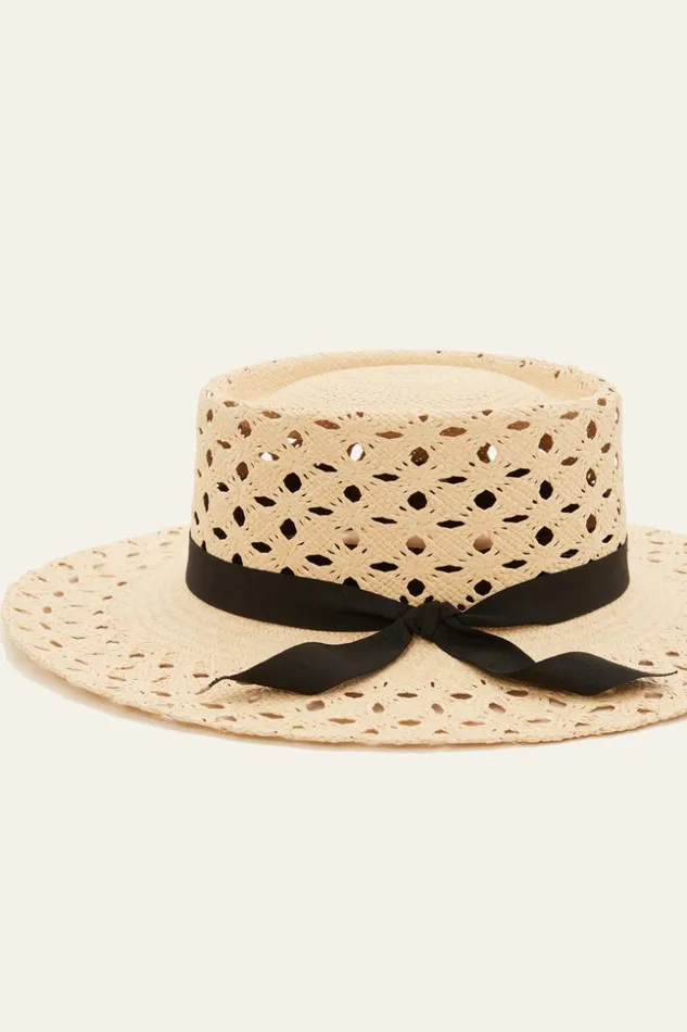 SHOP Trina Turk BELTS SCARVES and HATS FREYA DAISY HAT