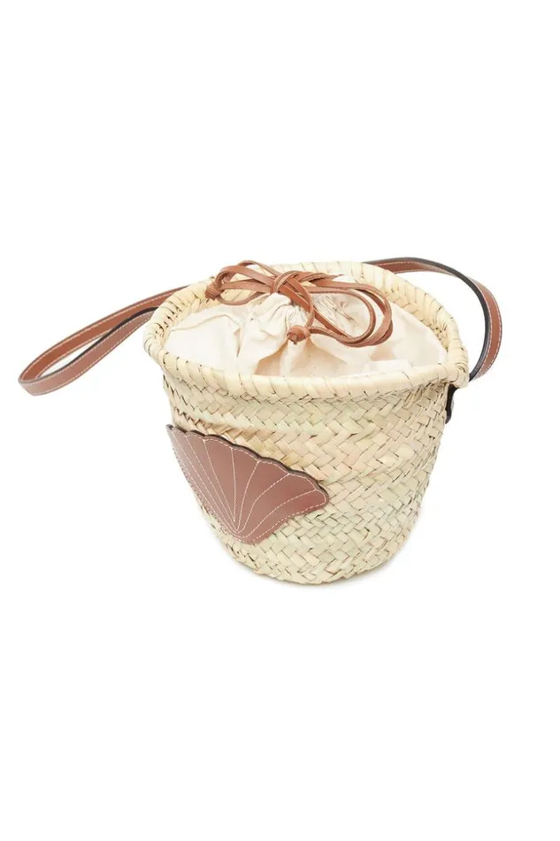 SHOP Trina Turk HANDBAGS POOLSIDE IBIZA MINI BASKET CROSSBODY BAG