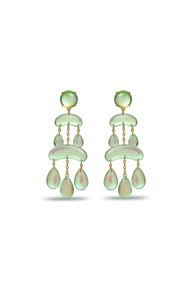 SHOP Trina Turk JEWELRY RAINDROP CHANDELIER EARRINGS
