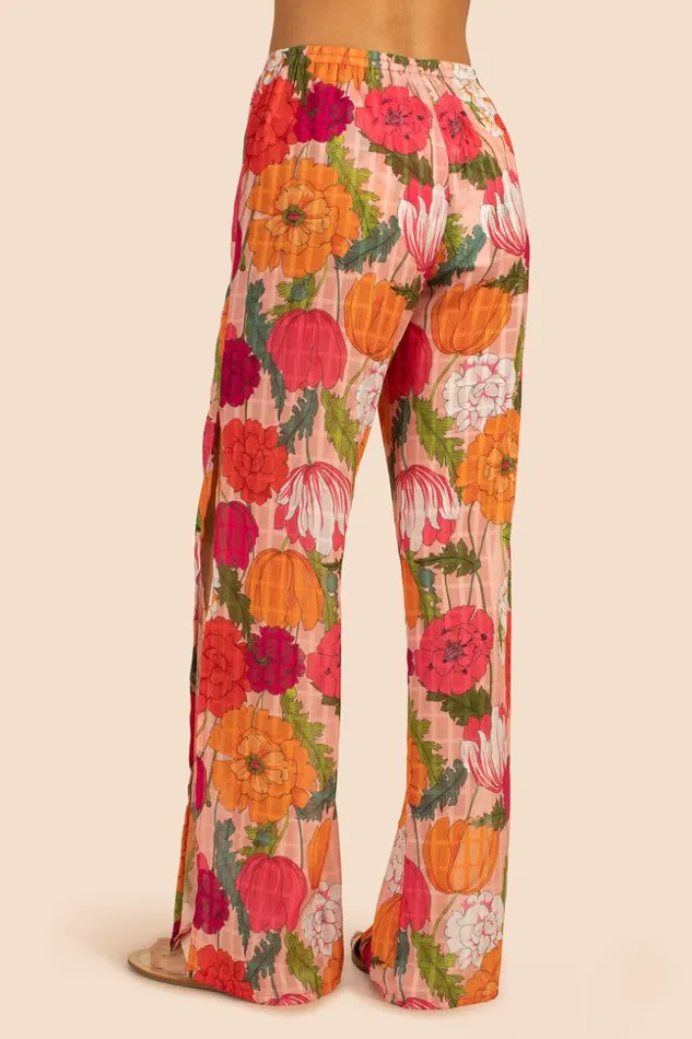 SHOP Trina Turk MATCHING SWIM SETS SUNNY BLOOM SLIT PANT