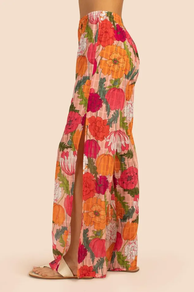 SHOP Trina Turk MATCHING SWIM SETS SUNNY BLOOM SLIT PANT