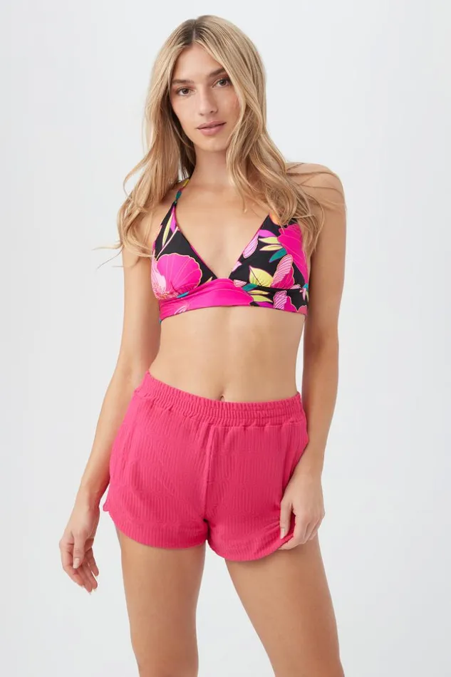 SHOP Trina Turk MATCHING SWIM SETS WOMEN039S SKYFALL TERRY SWIM COVERUP SHORT