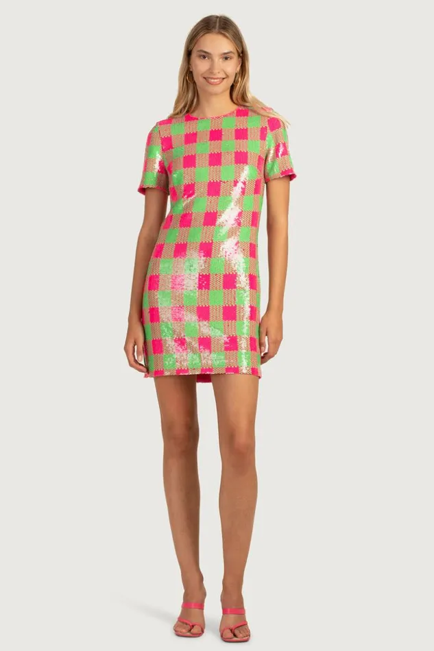 SHOP Trina Turk MINI DRESSES LUPINE DRESS