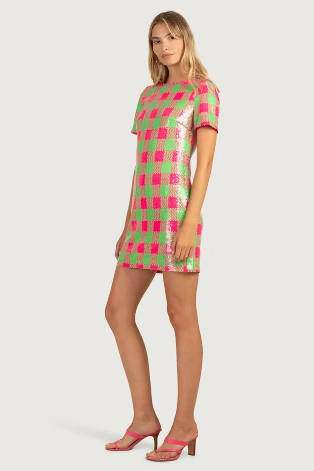 SHOP Trina Turk MINI DRESSES LUPINE DRESS