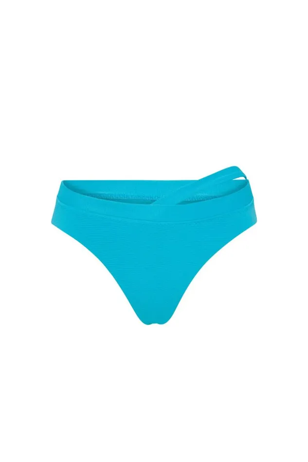 SHOP Trina Turk SWIM BOTTOMS WOMEN039S RIPPLE RIB CUTOUT HIGH WAIST SWIM BOTTOM