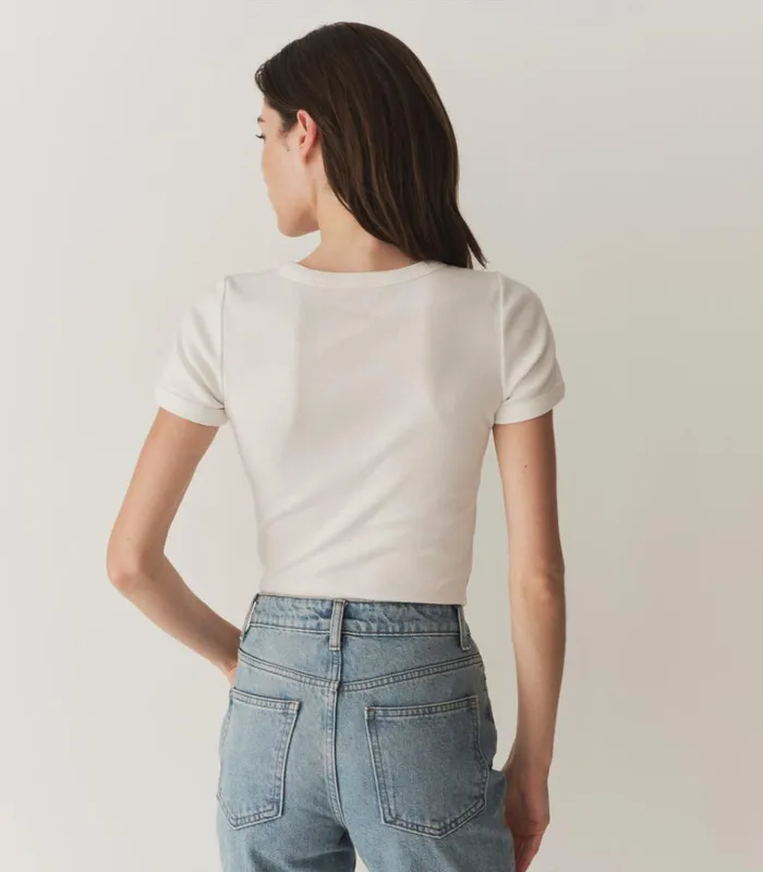 Shop VIVI TEE Salt DEN Tees