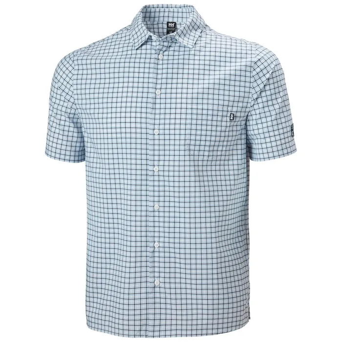 Short Sleeve Shirts Men Helly Hansen FJORD QD SS SHIRT 004 Am Sup Whit
