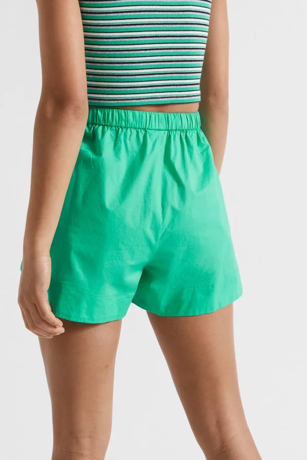Shorts Teen Girl Seed Heritage Poplin Short Jewel Green