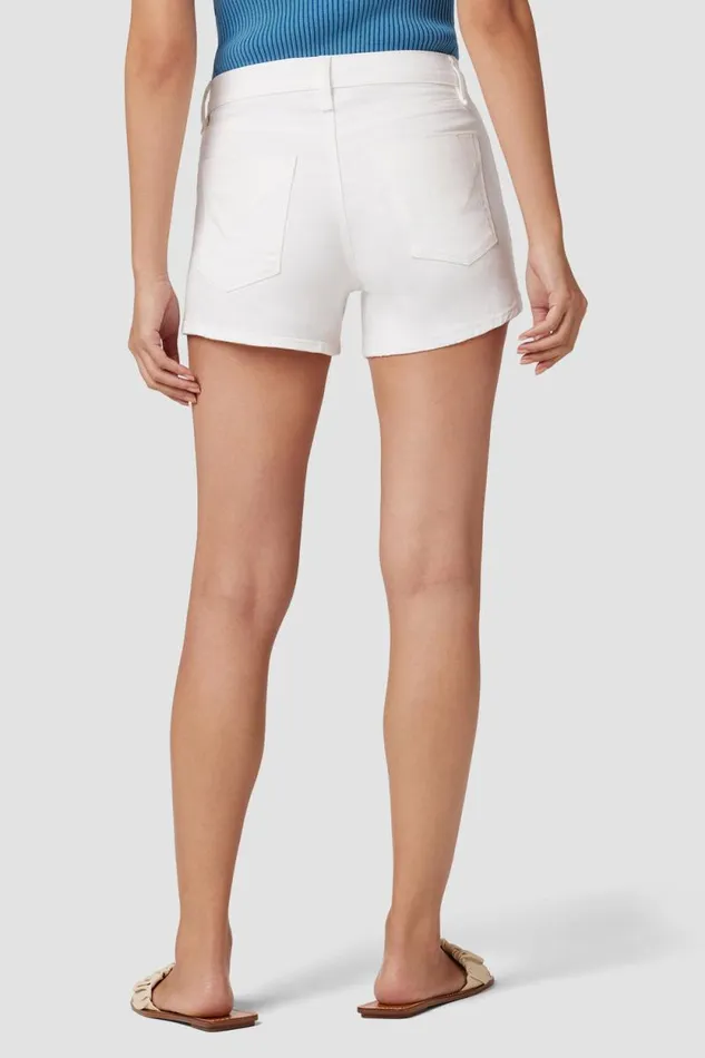 Shorts Women Hudson Jeans Gemma MidRise Short Clean White Shorts Women Hudson Jeans Gemma MidRise Short Clean White