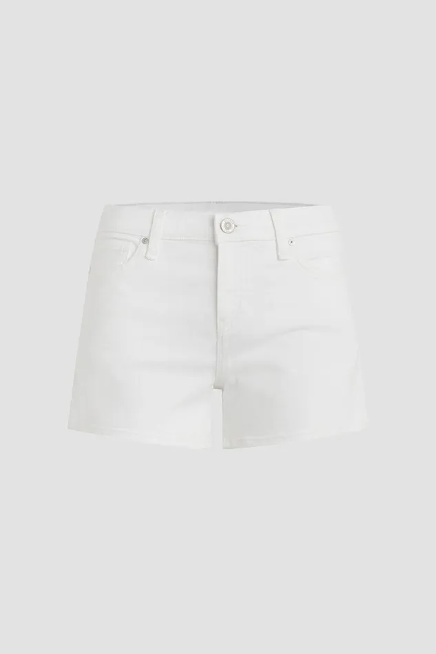 Shorts Women Hudson Jeans Gemma MidRise Short Clean White Shorts Women Hudson Jeans Gemma MidRise Short Clean White