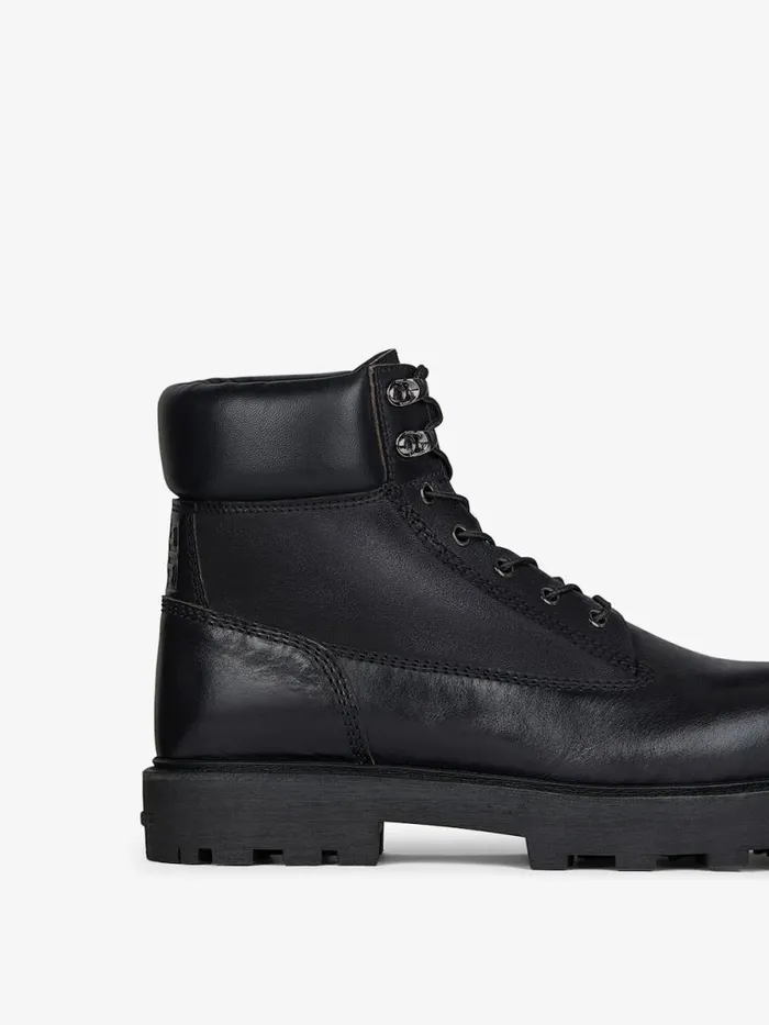 Show Ankle Workboots In Shiny Leather Black Men Givenchy Boots and Loafers