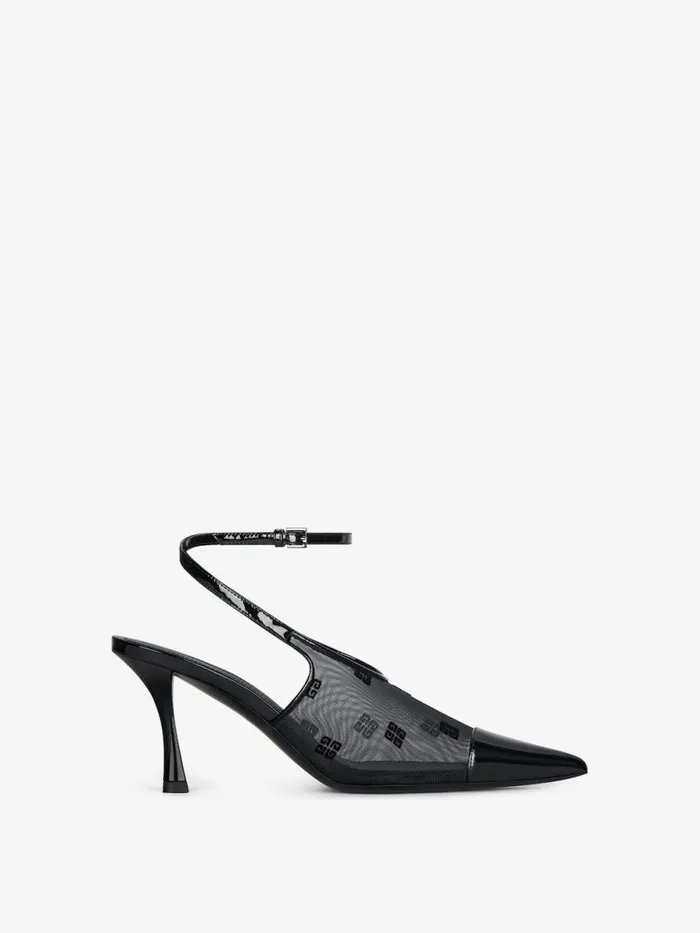 Show Slingbacks In 4g Mesh Black Women Givenchy Heels