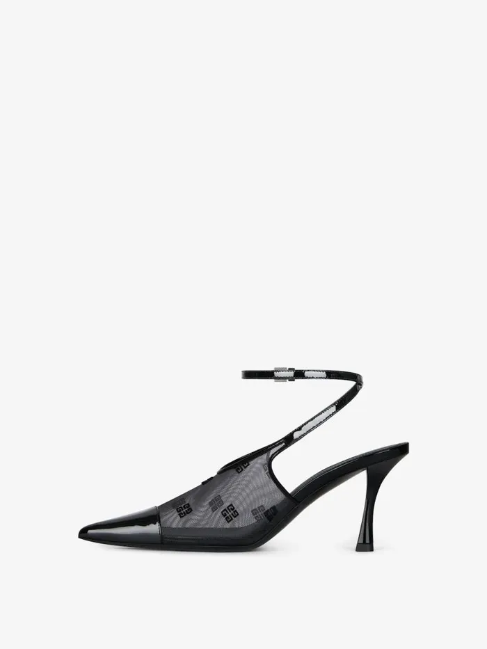 Show Slingbacks In 4g Mesh Black Women Givenchy Heels