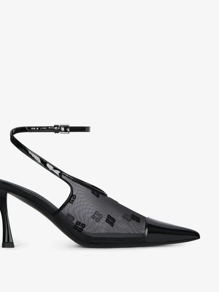 Show Slingbacks In 4g Mesh Black Women Givenchy Heels