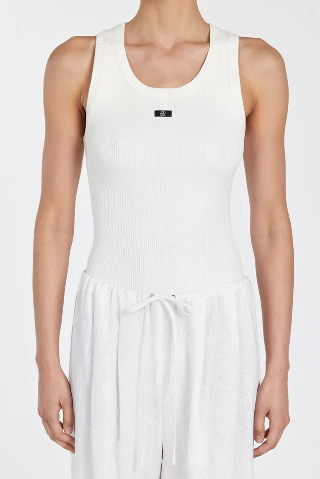 SIGNATURE OFF WHITE TANK Women DISSH Tanks