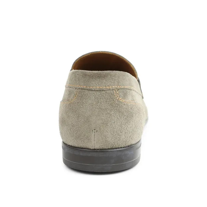Silas Suede Loafer 8211 Taupe Men Bruno Magli Casual Shoes