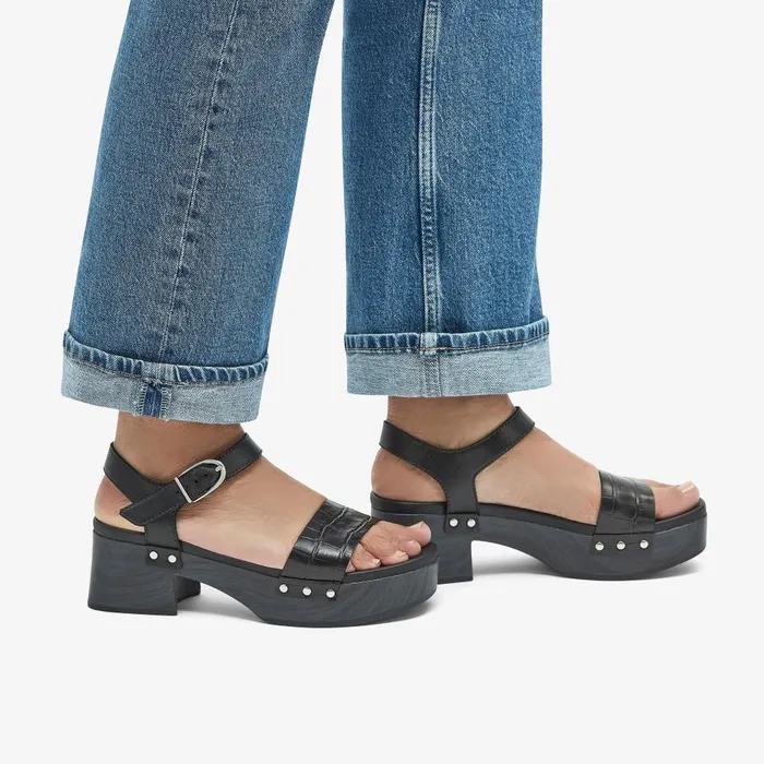 Sivanne Bay Black Interest Women Clarks Heels and Pumps