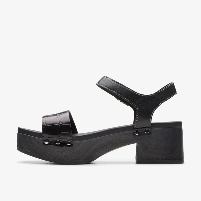 Sivanne Bay Black Interest Women Clarks Heels and Pumps