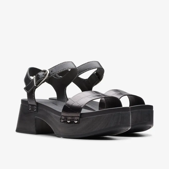 Sivanne Bay Black Interest Women Clarks Heels and Pumps