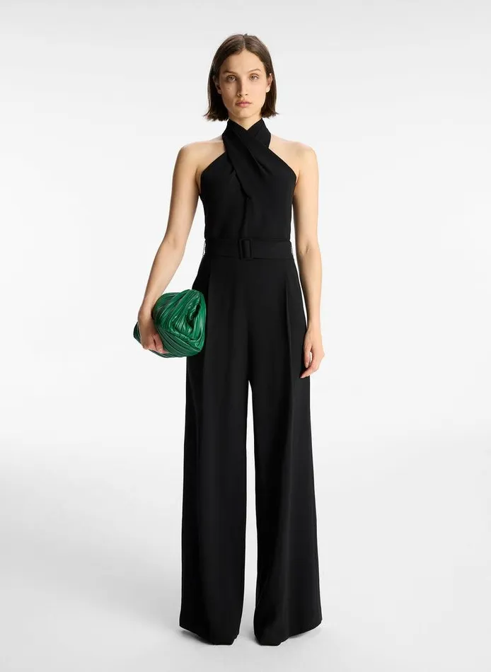 Skirts Women ALC Murphy WideLeg Jumpsuit Black
