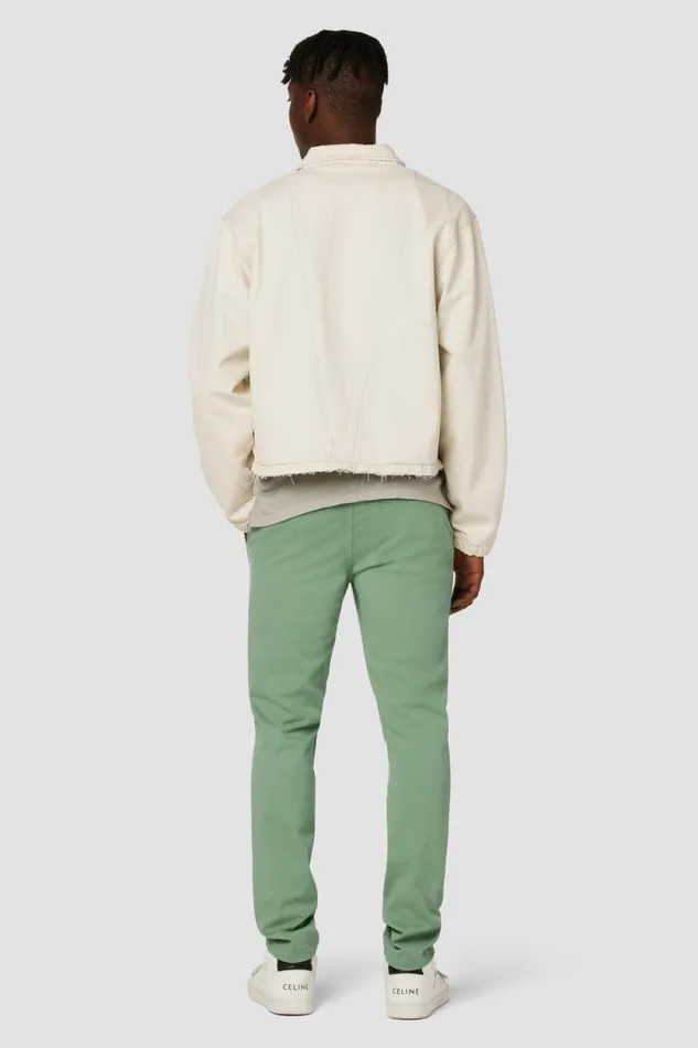 Slim Men Hudson Jeans Classic Slim Straight Chino Turf Green Slim Men Hudson Jeans Classic Slim Straight Chino Turf Green
