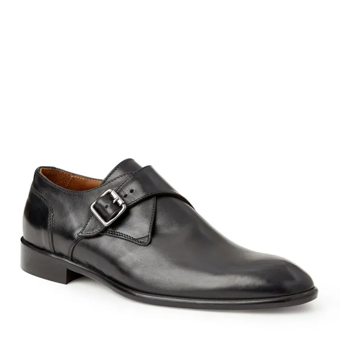 Solero Classic Leather Single Monk StrapBlack Men Bruno Magli Loafers and Slipons Solero Classic Leather Single Monk StrapBlack Men Bruno Magli Loafers and Slipons