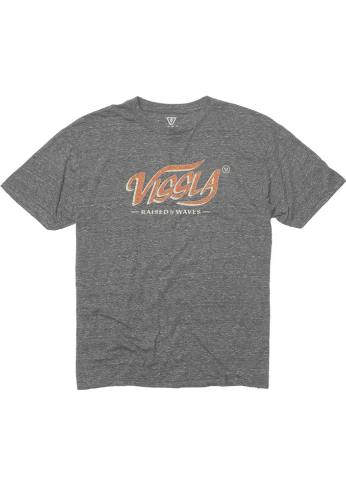 Speedy Kids Snow Tee Black Heather Men Vissla Youth