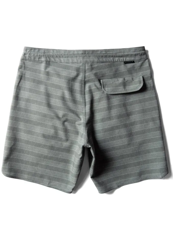 Stoke039M 175quot Boardshort Vintage Green Men Vissla Boardshorts