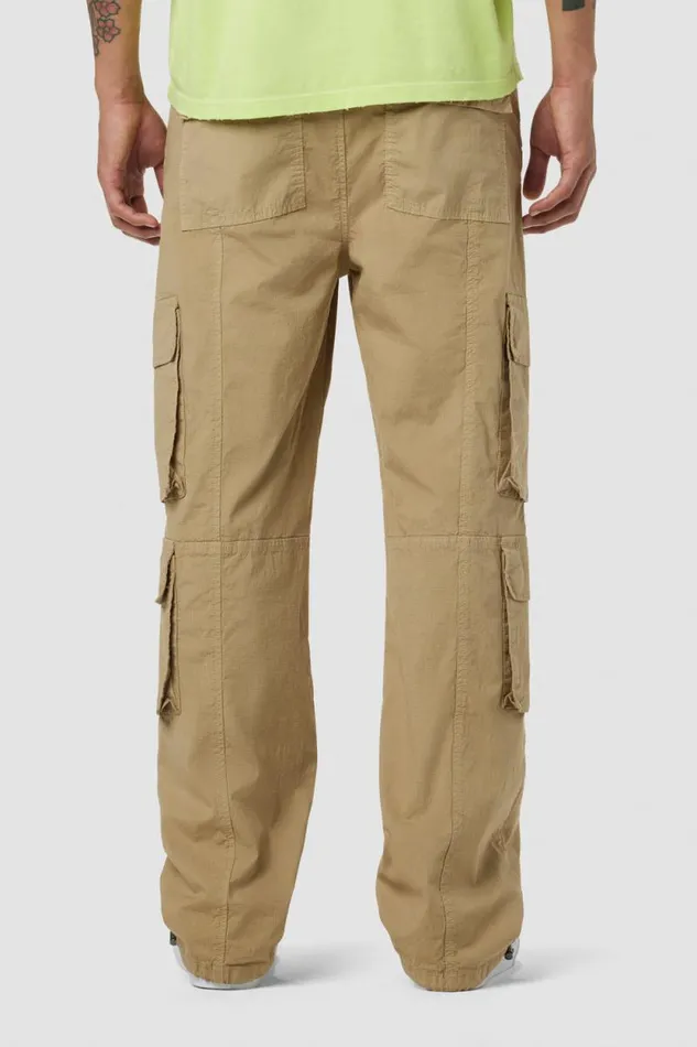Straight Leg Men Hudson Jeans Drawcord Cargo Pant Ripstop Tan Straight Leg Men Hudson Jeans Drawcord Cargo Pant Ripstop Tan