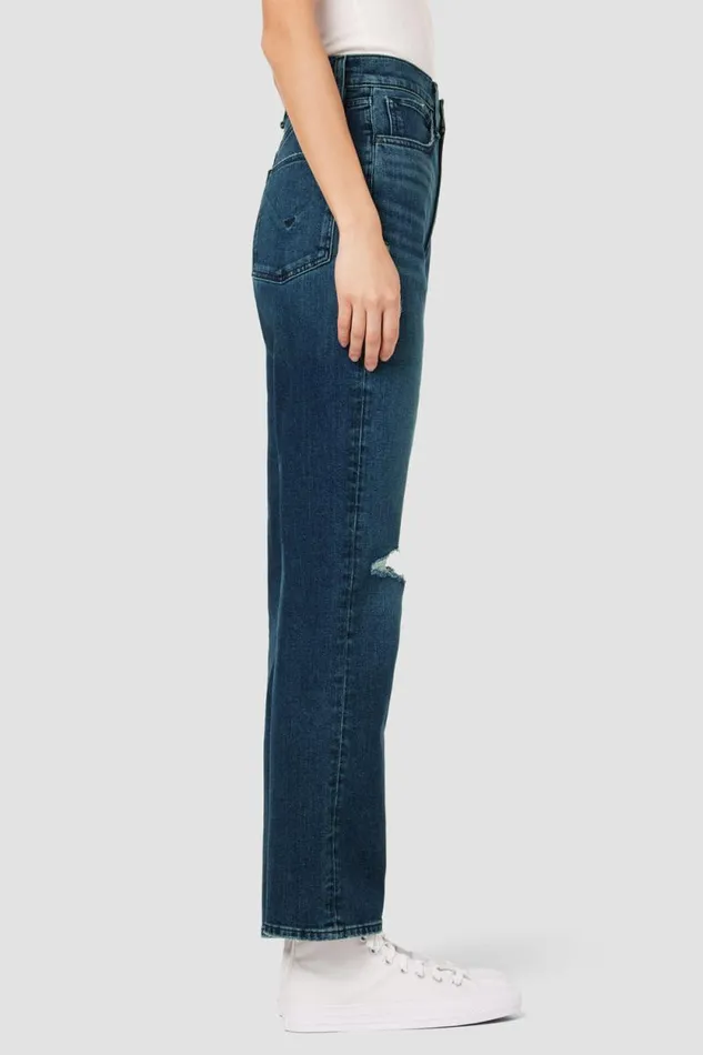 Straight Women Hudson Jeans Jade HighRise Straight Loose Fit Jean Seascape Straight Women Hudson Jeans Jade HighRise Straight Loose Fit Jean Seascape