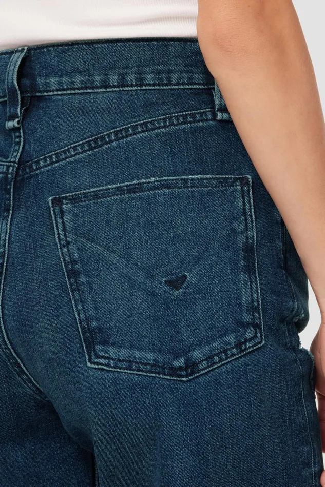 Straight Women Hudson Jeans Jade HighRise Straight Loose Fit Jean Seascape Straight Women Hudson Jeans Jade HighRise Straight Loose Fit Jean Seascape