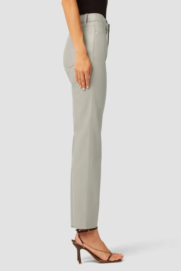 Straight Women Hudson Jeans Remi HighRise Vegan Leather Straight Pant Moonrock Straight Women Hudson Jeans Remi HighRise Vegan Leather Straight Pant Moonrock