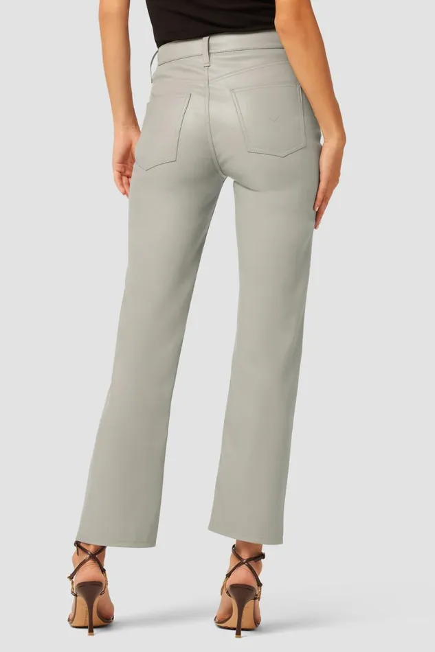 Straight Women Hudson Jeans Remi HighRise Vegan Leather Straight Pant Moonrock Straight Women Hudson Jeans Remi HighRise Vegan Leather Straight Pant Moonrock