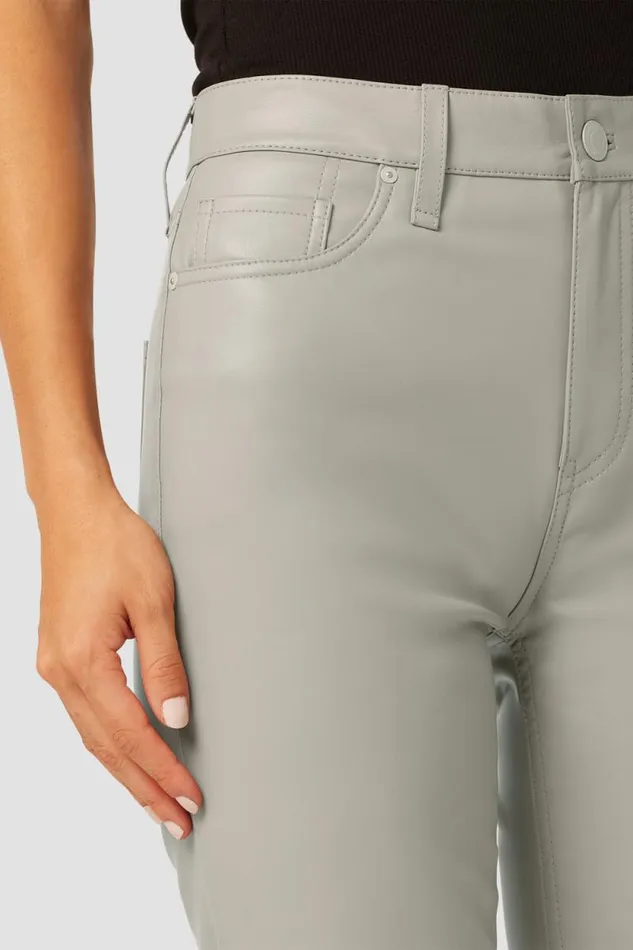 Straight Women Hudson Jeans Remi HighRise Vegan Leather Straight Pant Moonrock Straight Women Hudson Jeans Remi HighRise Vegan Leather Straight Pant Moonrock
