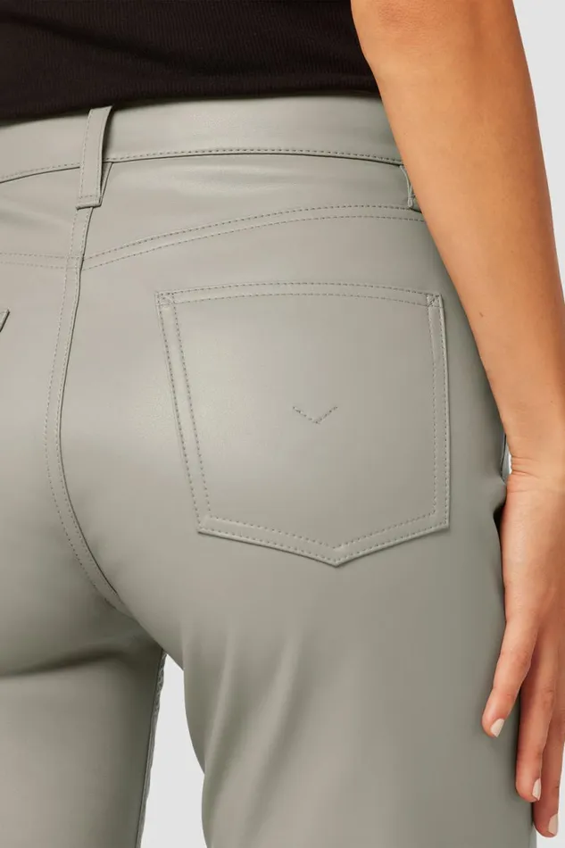 Straight Women Hudson Jeans Remi HighRise Vegan Leather Straight Pant Moonrock Straight Women Hudson Jeans Remi HighRise Vegan Leather Straight Pant Moonrock