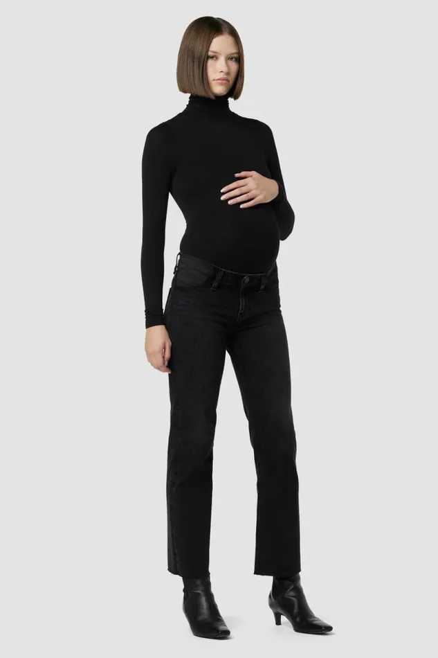Straight Women Hudson Jeans Remi Straight Ankle Maternity Jean Fade To Black Straight Women Hudson Jeans Remi Straight Ankle Maternity Jean Fade To Black