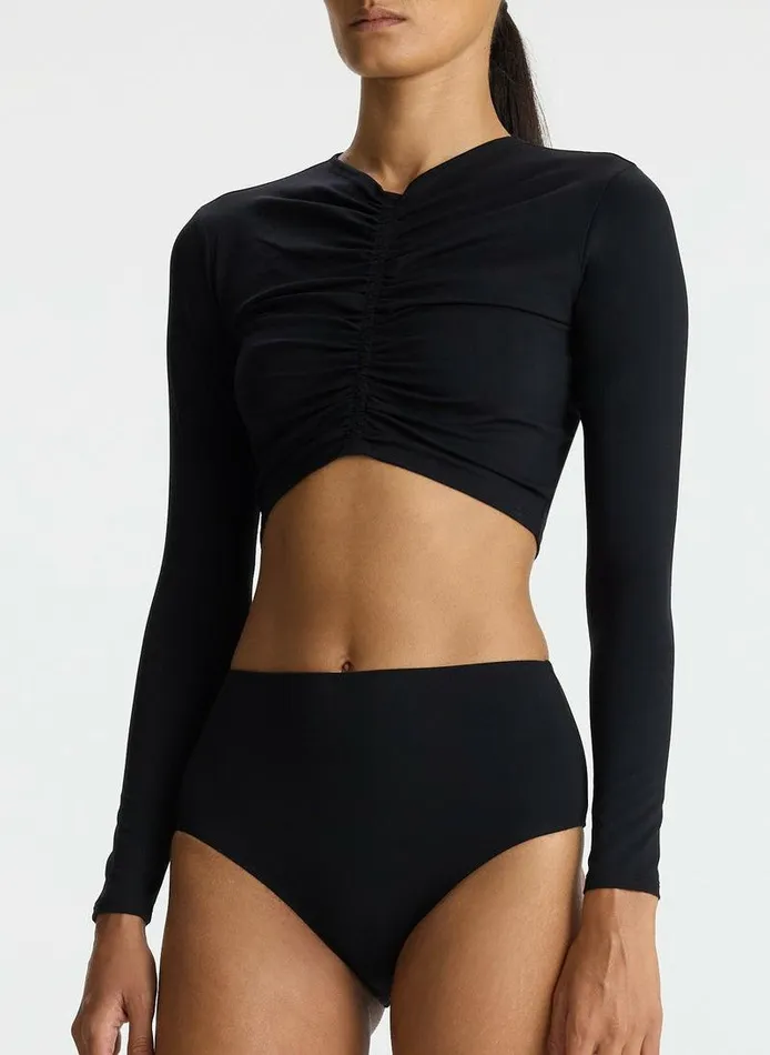 Suits Women ALC Ansel Longsleeve Rashguard Black