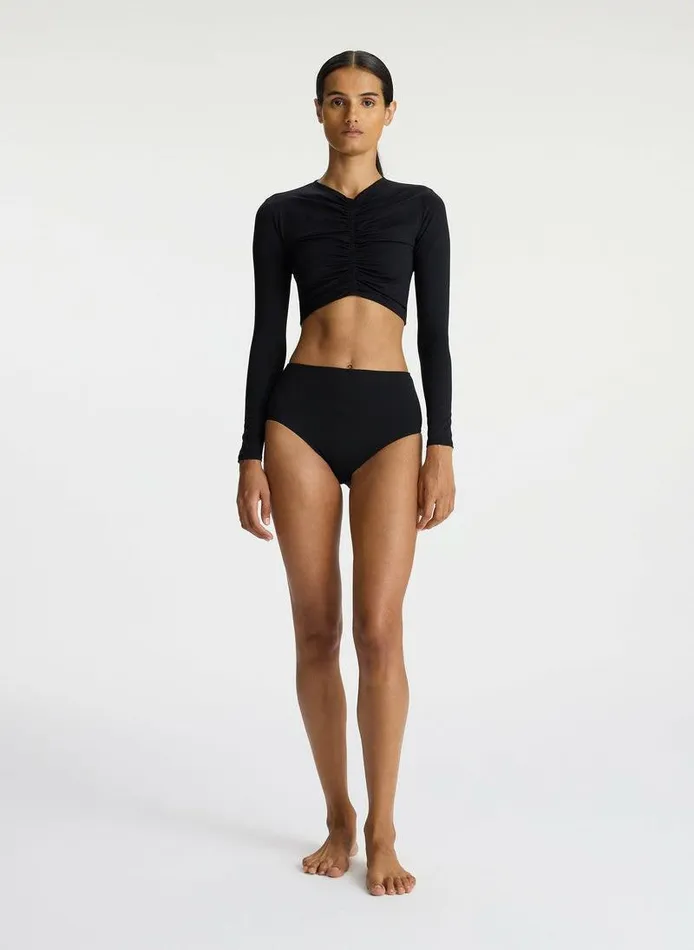 Suits Women ALC Ansel Longsleeve Rashguard Black Suits Women ALC Ansel Longsleeve Rashguard Black