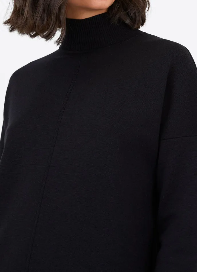 SUNSPEL Knitwear Merino Funnel Neck Dress 8211 Women